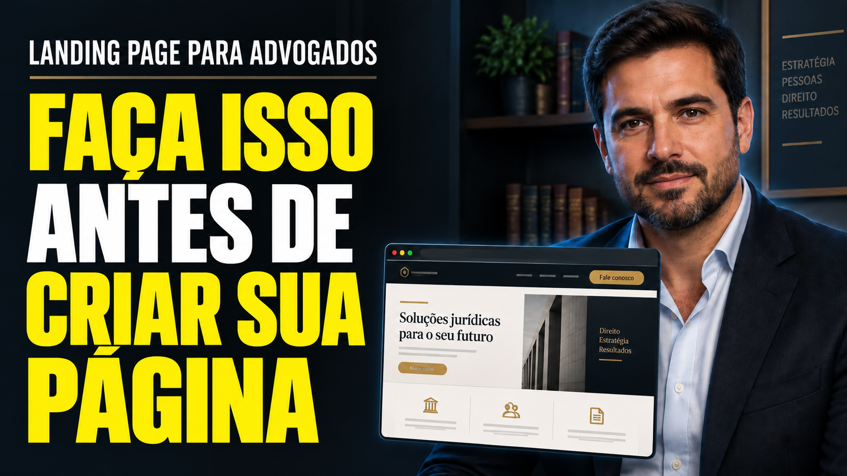 Saiba o que você precisa para criar landing pages para advogado: domínio, hospedagem, fotos e conteúdo. Guia completo com recomendações e valores atualizados.